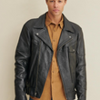 Leather Jacket Padded