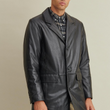 Carter Leather Topper Coat