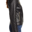 Quilted Lambskin Leather Jacket
