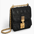 Dior Lambskin DiorAddict Flap Bag Black
